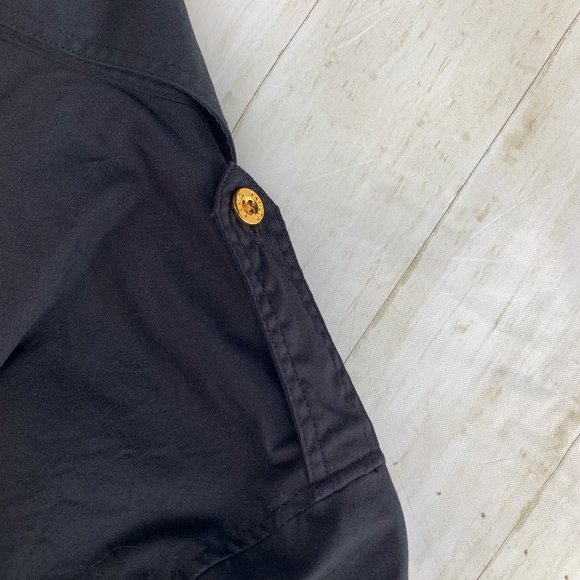 Craig Taylor "Tinsley" Shirt Dress in Black - Picture 7 of 7